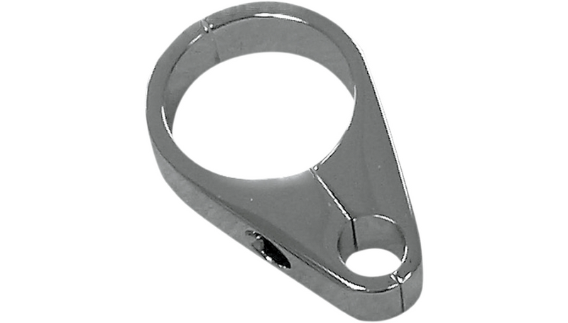 DRAG SPECIALTIES Cable Clamp - Clutch - 1-1/4" - Chrome - 0658-0035