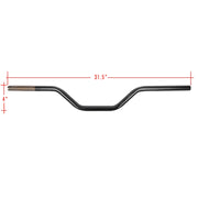 THRASHIN SUPPLY CO. Handlebar - Mid Bend - Aggressive - Black TSC-2706-1 - PartsOutlet.com.au