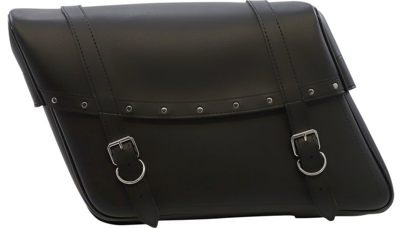 SADDLEMEN Highwayman Rivet Slant-Style Saddlebags - Jumbo - Pair - X021-03-042 - PartsOutlet.com.au
