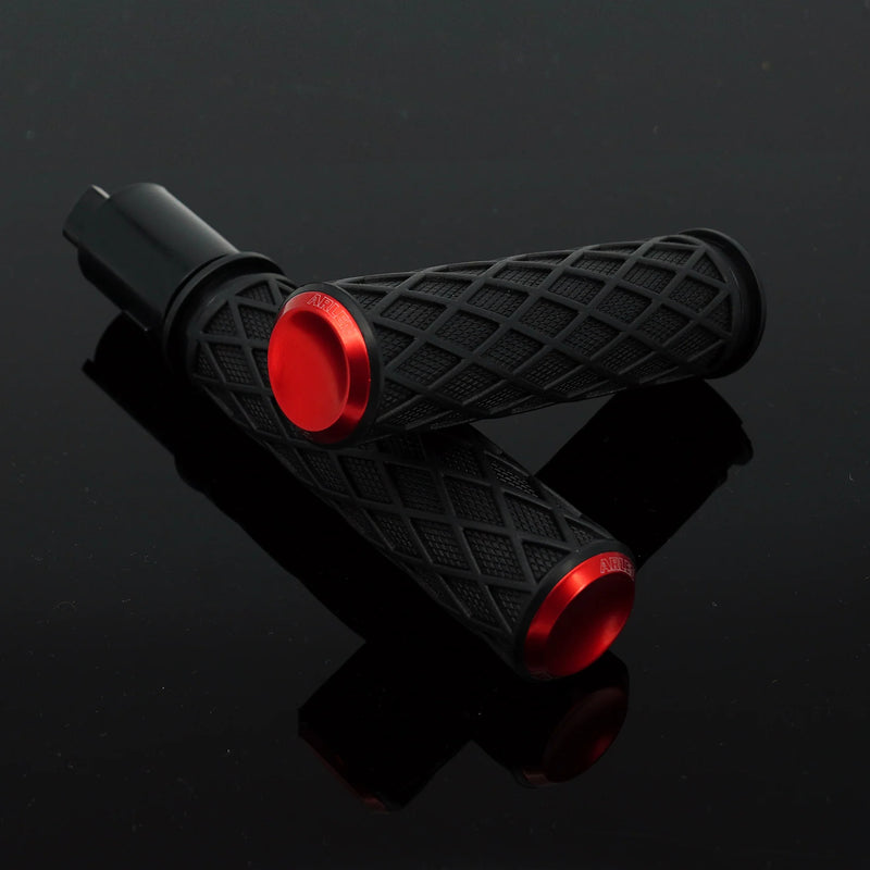 ARLEN NESS Grips - Diamond - TBW - Red - 24-later FLHX / FLTRX - 500-061 - PartsOutlet.com.au