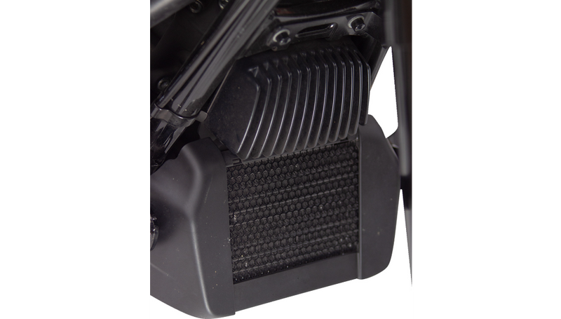 KLOCK WERKS Oil Cooler Guard - Black - Touring 2017-2023 - KWS-01-0615-B - PartsOutlet.com.au