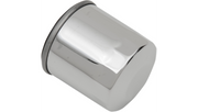 DRAG SPECIALTIES Oil Filter - Chrome - Indian 2014-2023 - T14-0025C - PartsOutlet.com.au