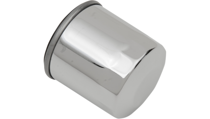 DRAG SPECIALTIES Oil Filter - Chrome - Indian 2014-2023 - T14-0025C - PartsOutlet.com.au