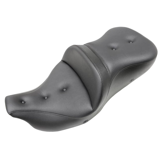SADDLEMEN Heated Pillow Top Roadsofa™ Seat FL '08-'23 HD Touring - Street/ Road/ Electra - 808-07B-181HCT - PartsOutlet.com.au