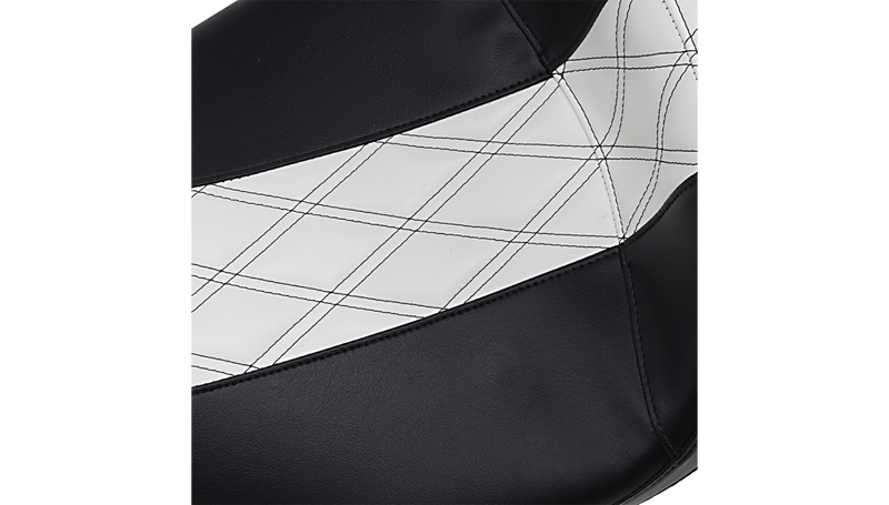 LE PERA Outcast Daddy Long Legs Seat - White - FLH LK-997DLGT1 - PartsOutlet.com.au
