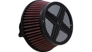 BARON XXX Air Cleaner - Black - Yamaha '09-'21 V-Star 950 - BA-2313-00B - PartsOutlet.com.au