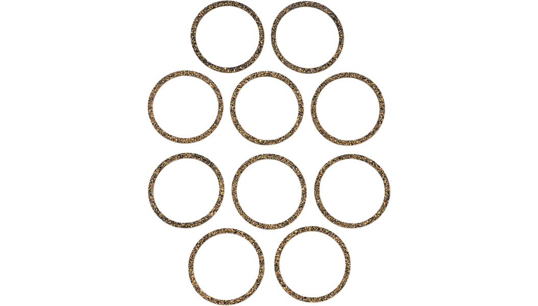 JAMES GASKET Mainshaft Oil Seal Cork - 10 Pack - Harley-Davidson '36-'77 - JGI-35231-36