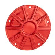 ARLEN NESS 10-GAUGE® DERBY COVER, RED - 16-up FLT TOURING / M8 BAGGER - 700-006 - PartsOutlet.com.au