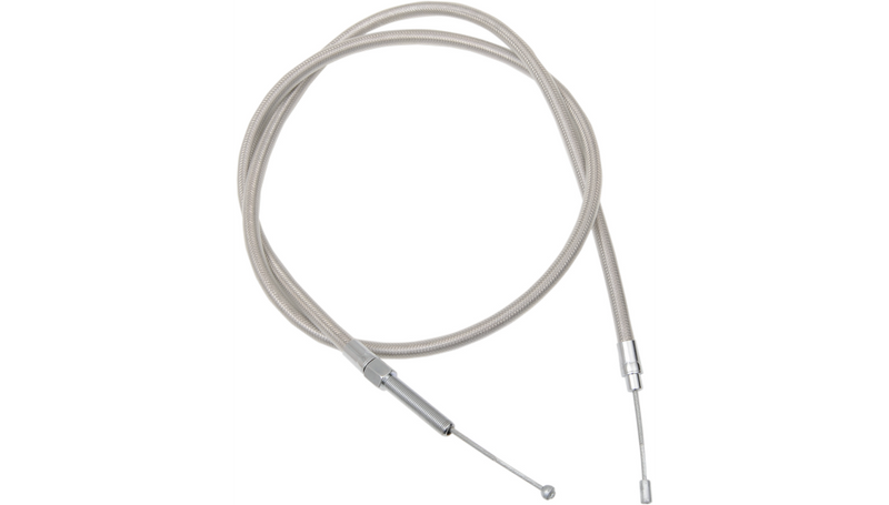 DRAG SPECIALTIES Clutch Cable - Braided - 55" - Sportster XL '71-'85 - 5320655HE