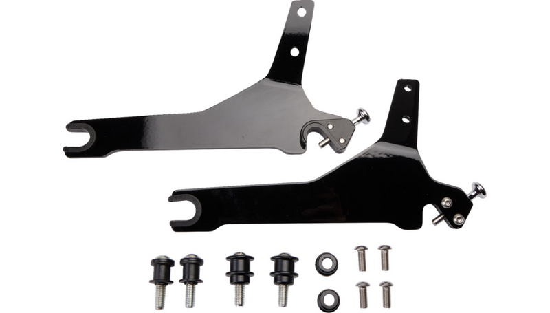 COBRA Detachable Backrest Kit - 14" - Black - '18-'24 Fat Boy. & Breakout - 602-2007B