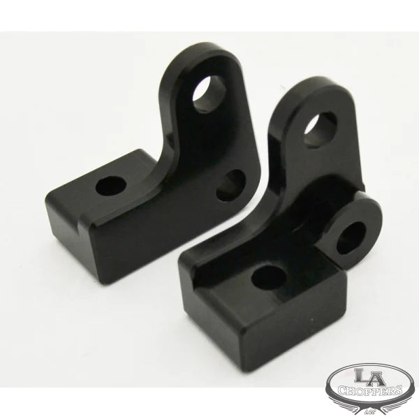 LA CHOPPERS Rear Lowering Kit - Black Powder Coated - Lowers 1" - Rear Lowering Kit - L'89-'99 XL - LA-7500-03