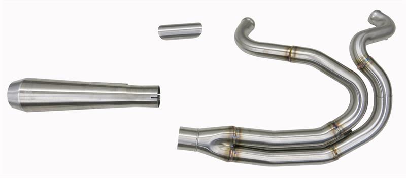 BASSANI XHAUST High Horsepower 2:1 Exhaust - Stainless Steel - '91-'17 FXD - 1D3SS