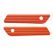 ARLEN NESS 10-GAUGE® SADDLEBAG LATCH COVERS, ORANGE 14-UP FLT - 03-610 - PartsOutlet.com.au