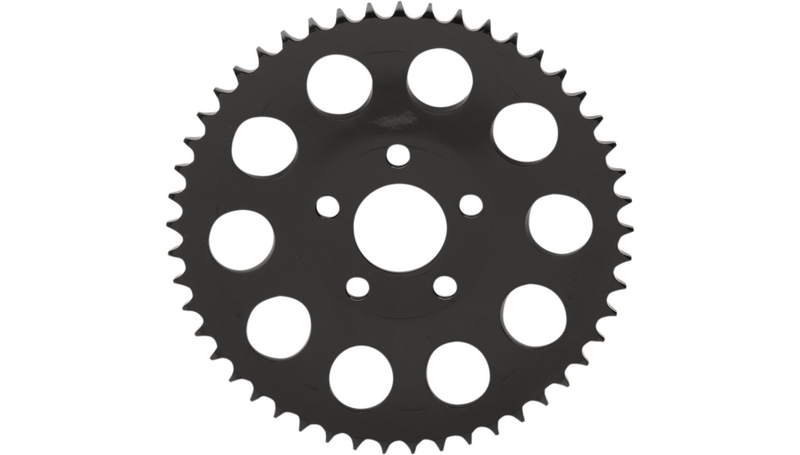 DRAG SPECIALTIES Rear Wheel Sprocket - 49-Tooth - Harley-Davidson 1986-1999 - Black 19432EB - PartsOutlet.com.au