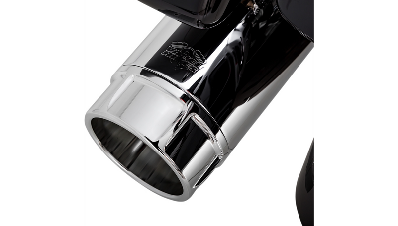VANCE & HINES 4.5" Torquer Mufflers for 2017+ M8 Touring FL - Chrome - 16674