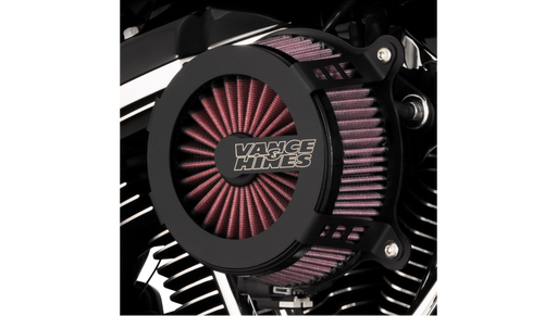 VANCE & HINES VO2 Cage Fighter Air Intake Kit - Black Contrast - Harley-Davidson 2017-2023 - 40366 - PartsOutlet.com.au