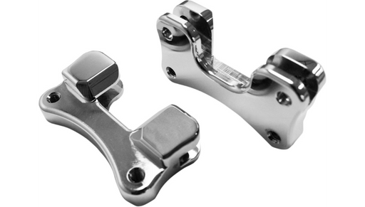 DRAG SPECIALTIES Fender-To-Fork Adapters - Harley-Davidson 2014-2021 - Chrome 1410-0095 - PartsOutlet.com.au