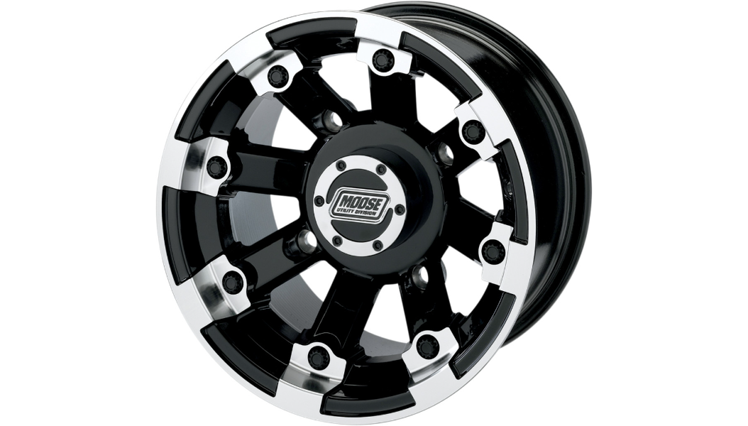 MOOSE UTILITY Wheel - 393X - Front - Black - 14x7 - 4/110 - 4+3 - 393147110GBML4