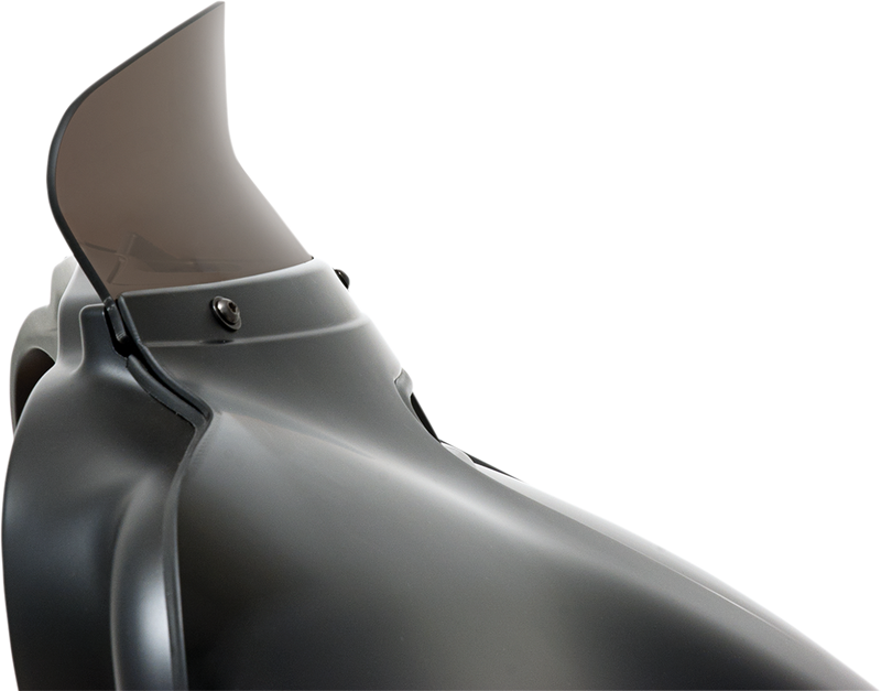 MEMPHIS SHADES Spoiler Windshield - 4-1/2" - Smoke - FLH '14-'24 - MEP8611