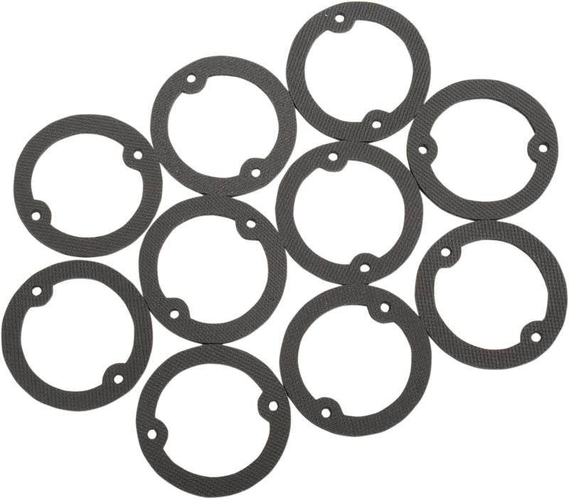 JAMES GASKET Turn Signal Lens Gasket - 10 Pack - FL '63-'85 - JGI-68521-63-A