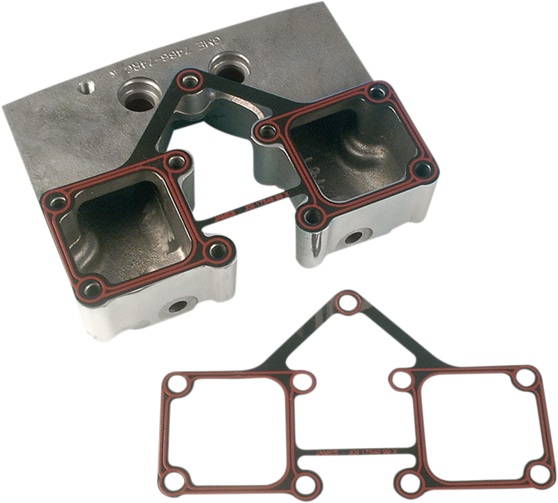 JAMES GASKET Rocker Cover Metal Gasket - Silicon - Harley-Davidson '66-'84 - JGI-17540-99-X