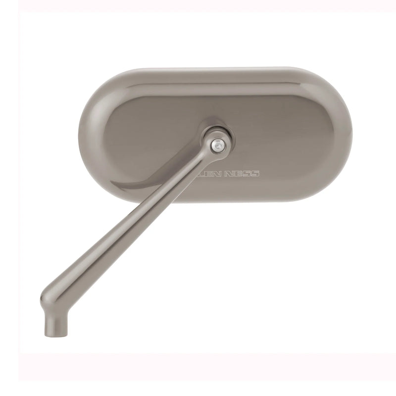 ARLEN NESS FORGED OVAL MIRRORS, TITANIUM - RIGHT - 13-188 - PartsOutlet.com.au