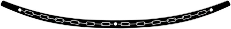 MEMPHIS SHADES Windshield Trim - Black - Chain - FLH '14+ MEB0973 - PartsOutlet.com.au