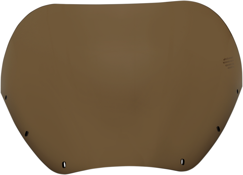 MEMPHIS SHADES Road Warrior Windshield - Cafe Black Smoke - 7" - MEP86401