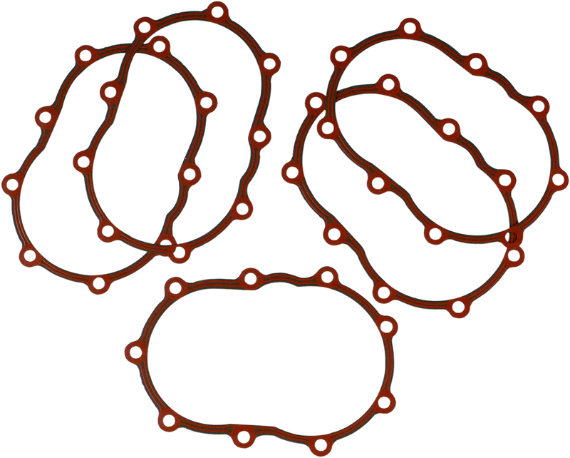 JAMES GASKET 4 Speed Trans End Gasket - 5 Pack - Big Twin '36-'85 - JGI-33295-36-X