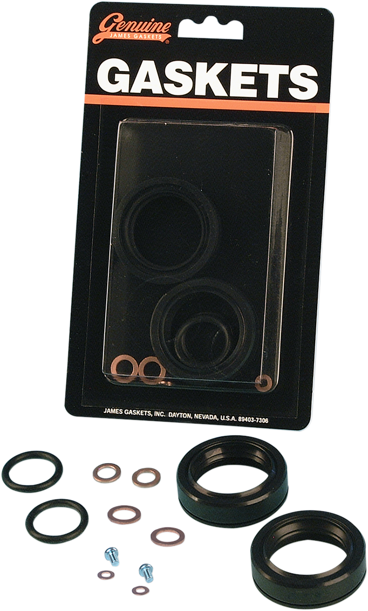 JAMES GASKET Fork Seal Kit - 35 mm - Harley-Davidson '75-'84 - JGI-45849-75