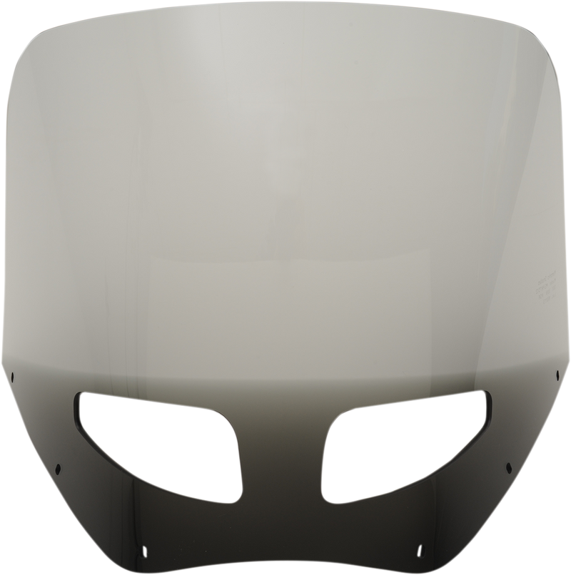 MEMPHIS SHADES Road Warrior Windshield - Vented - Black Smoke - 13" - MEP87512