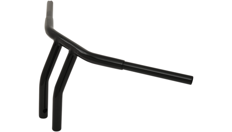 DRAG SPECIALTIES Handlebar - 1 1/4"  T-Bar - Buffalo - 10" - TBW - Black - 0601-4278