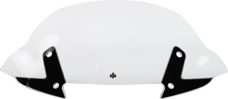 KLOCK WERKS Flare Windshield - 11" - Clear - Victory '10-'17 - KWW-06-0542