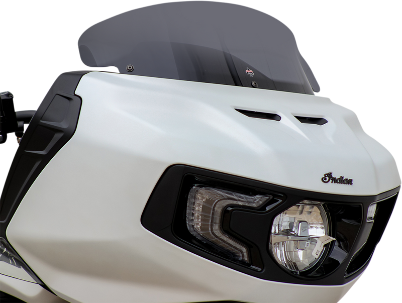 KLOCK WERKS Flare Windshield - 8" - Dark Smoke - Indian '20-25 - KWW-04-0580