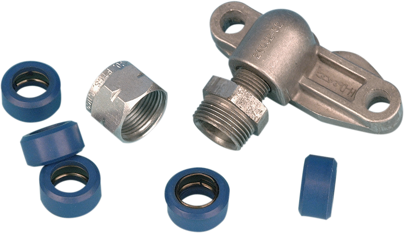 JAMES GASKET Seal & Ferrule Oil Line Feed Tube - 5 Pack - Harley-Davidson '92-'00 - JGI-63528-92