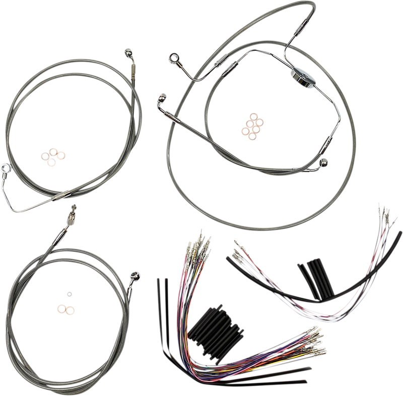 MAGNUM SHIELDING XR Handlebar Installation Kit - Stainless Steel 589001
