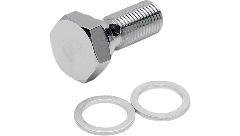 DRAG SPECIALTIES Banjo Bolt - 7/16"-24 - to 3/8" 121