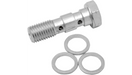 DRAG SPECIALTIES Banjo Bolt -10 mm x 1.25 mm - Double 31170 - PartsOutlet.com.au