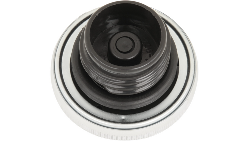 DRAG SPECIALTIES Vented Screw-In Gas Cap - Harley-Davidson 1982-1996 - Chrome 03-0301A-BC221 - PartsOutlet.com.au