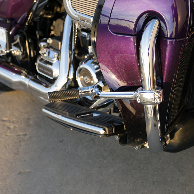 ARLEN NESS Forged Highway Peg Mounts - Chrome 400-044 - PartsOutlet.com.au
