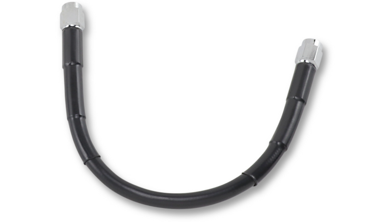 DRAG SPECIALTIES Universal Brake Line - Black - 10" - 810-BLK