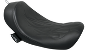 DANNY GRAY Buttcrack Solo Seat - Black - Flame Stitched - FXD '06-'17 - 22-603F - PartsOutlet.com.au