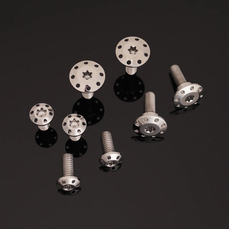 ARLEN NESS Bolt Kit - Holeshot/Rotor/Front - Spoke Mount - Polished - 5 Pack - '14-'23 FLT - 300-906 - PartsOutlet.com.au