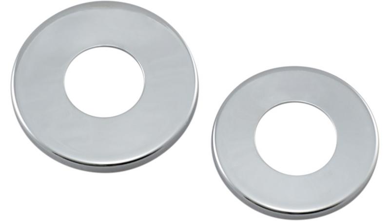 DRAG SPECIALTIES Fork Stem Dust Covers - Harley-Davidson 1973-2017 - Chrome 093460-BC1 - PartsOutlet.com.au