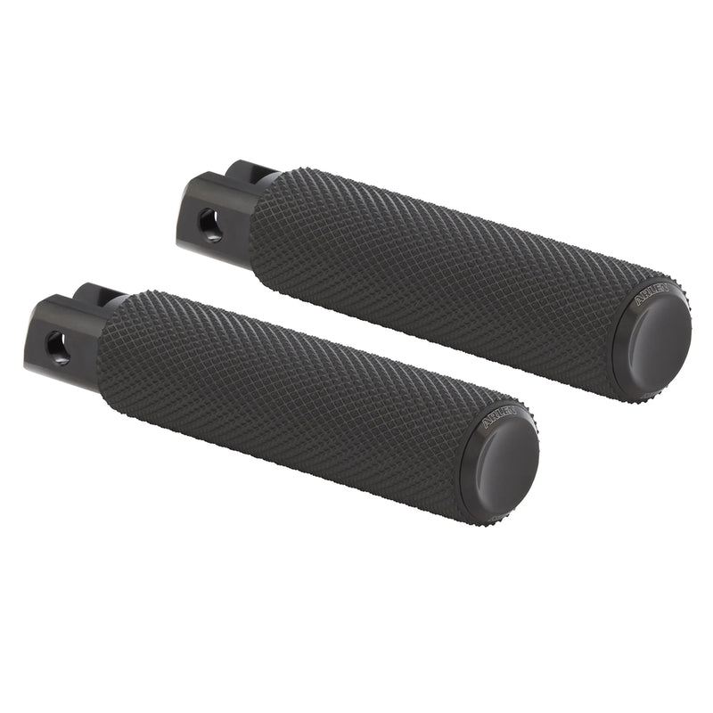 ARLEN NESS KNURLED FOOTPEGS, BLACK - 18-SOFTAIL PASSENGER - 07-943 - PartsOutlet.com.au