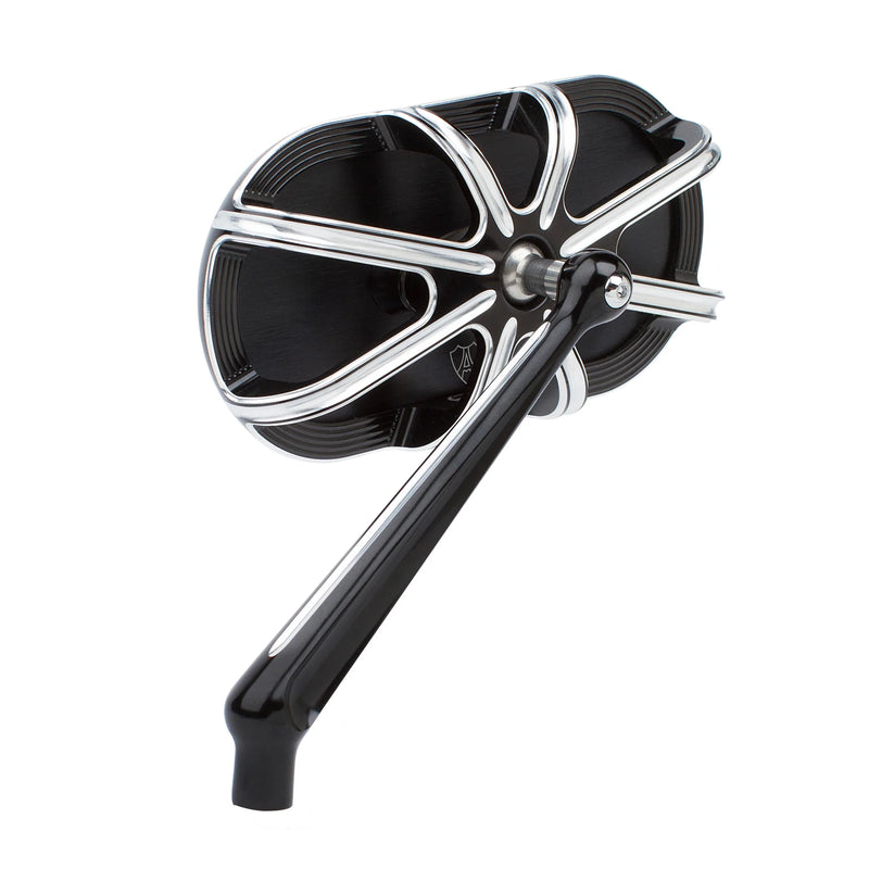 ARLEN NESS 10-GAUGE® FORGED MIRRORS, BLACK - RIGHT - 13-162 - PartsOutlet.com.au
