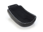LE PERA Bare Bones Pillion Pad With White Stitching & White Piping. Fits Softail 2008-2017 With 150 OEM Rear Tyre - LXE-007PDMWTP - PartsOutlet.com.au
