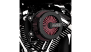 VANCE & HINES VO2 Cage Fighter Air Intake Kit - Black Contrast - Harley-Davidson 2017-2023 - 40366 - PartsOutlet.com.au