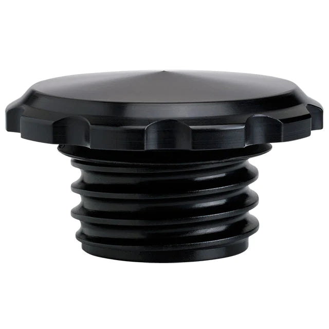 JOKER MACHINE Smooth Gas Cap - Black - Harley-Davidson 1993-2023 - 10-442B - PartsOutlet.com.au