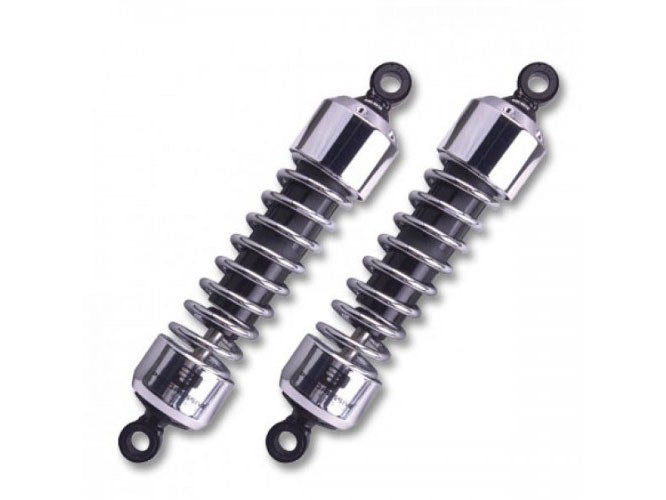PROGRESSIVE SUSPENSION 412 Series Shock - 12.5" - Standard - Chrome - Harley-Davidson '04-'22 XL - 412-4064C